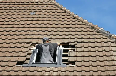 Pose de velux - Cléder